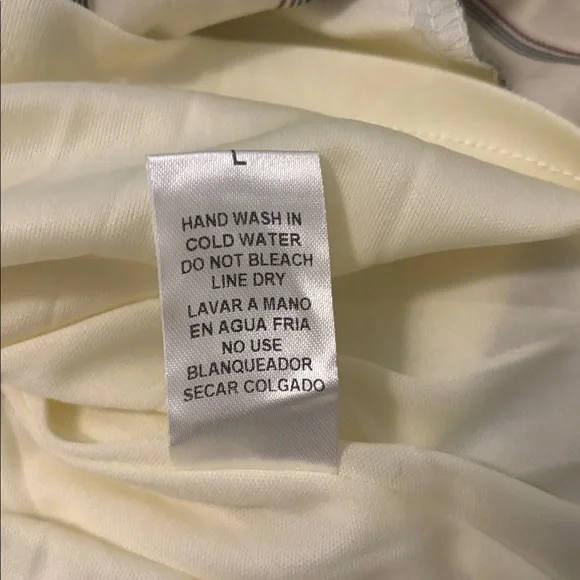 Entro Olive Green Floral Striped Piping Puff Sleeve Babydoll Mini Dress SZ L NWT - Picture 6 of 12